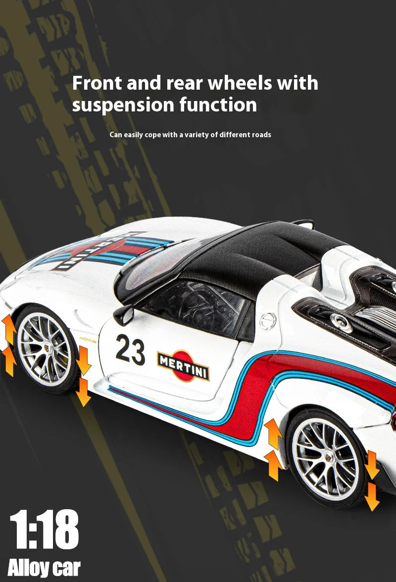 1:18 Porsche 918 Martini Limited Edition