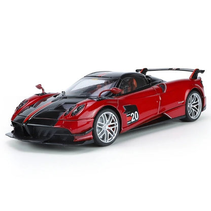 1:18 Pagani Huayra BC Roadster Style Diecast ~ Red