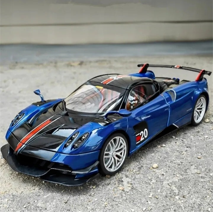 1:18 Pagani Huayra BC Roadster Style Diecast ~ Blue