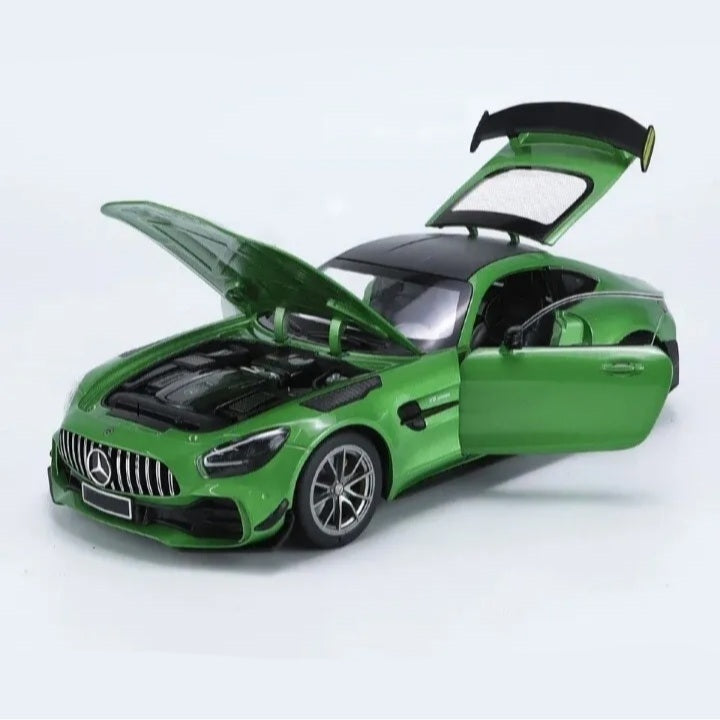 1:18 Mercedes-Benz AMG GT-R Pro Style Diecast ~ Metallic Green