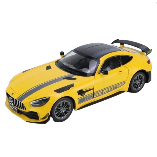 1:18 Mercedes-Benz AMG GT-R Pro Style Diecast ~ Yellow