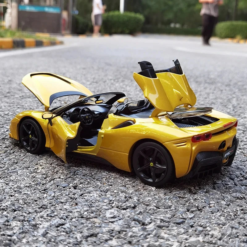 1:18 Ferrari SF90 Spider ~ Bburago ~ Gold