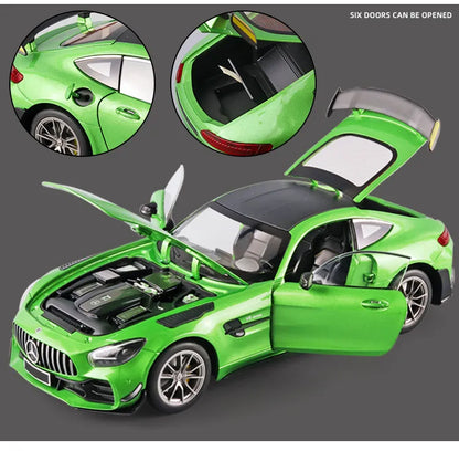 1:18 Mercedes-Benz AMG GT-R Pro Style Diecast ~ Metallic Green