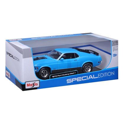 1:18 1967 Blue (2) Ford Mustang GTA Fastback