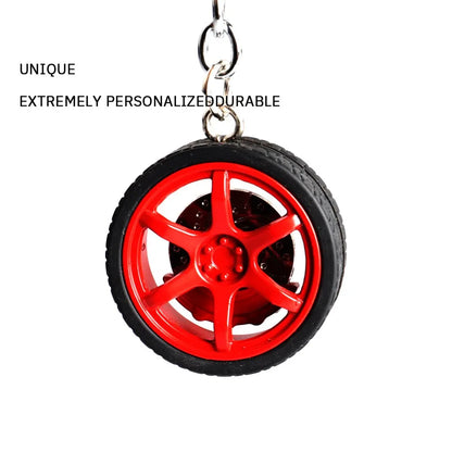 Volk TE37 Wheel And Tyre Keychain