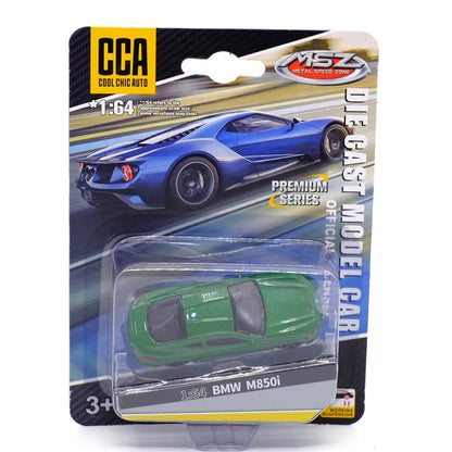 CCA Toy Model Car 1/64 Famous Car Simulation Diecast Vehicle World Collection Series Gift for 1:64  Hotwheels Boy Kid's Toys