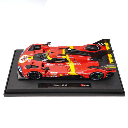 1:18 Ferrari 499 LMH ~ Bburago ~ Red