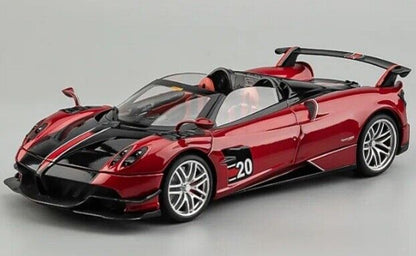 1:18 Pagani Huayra BC Roadster Style Diecast ~ Red