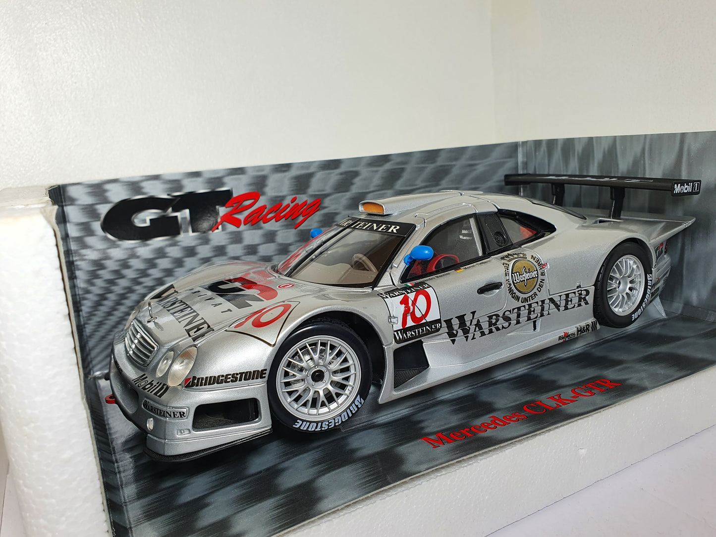 1:18 Mercedes CLK GTR #10 ~ Maisto ~ Silver