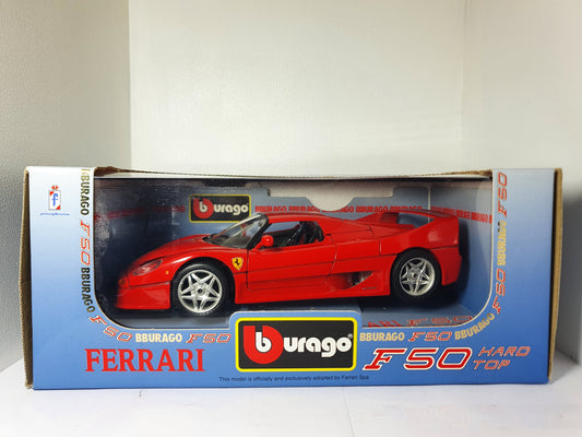 1:18 Ferrari F50 Hardtop ~ Bburago ~ Red