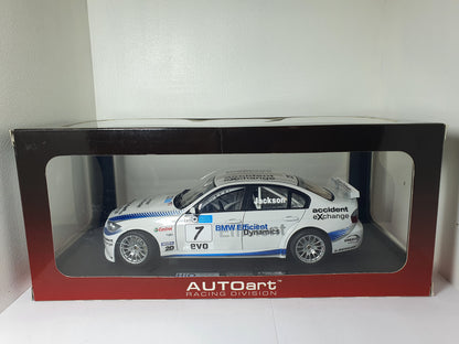 1:18 BMW 320si ~ AUTOart ~ BTCC 2008 #7 Jackson