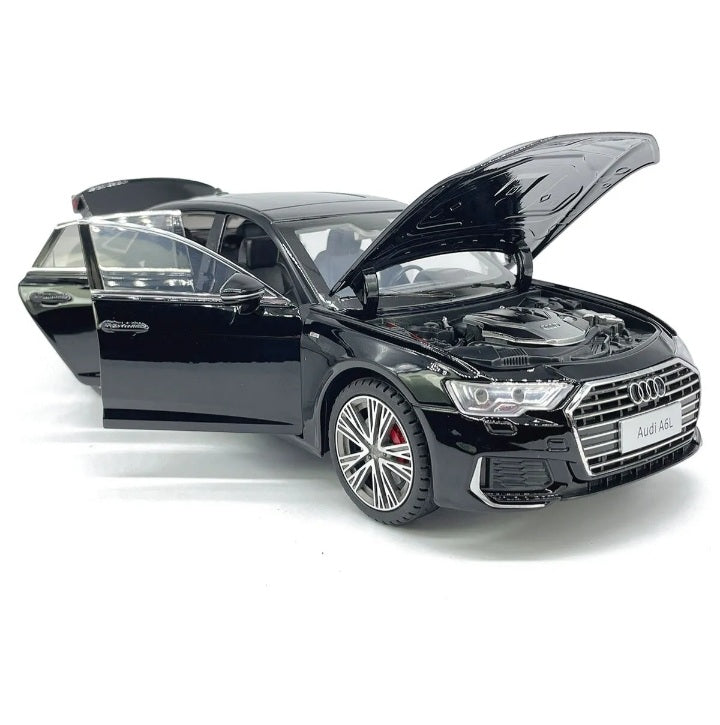 1:18 Audi A6L S-Line C8 Style Diecast ~ Black