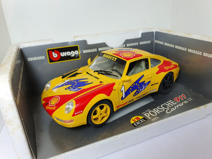 1:18 Porsche 911 993 Cup ~ Bburago ~ Yellow