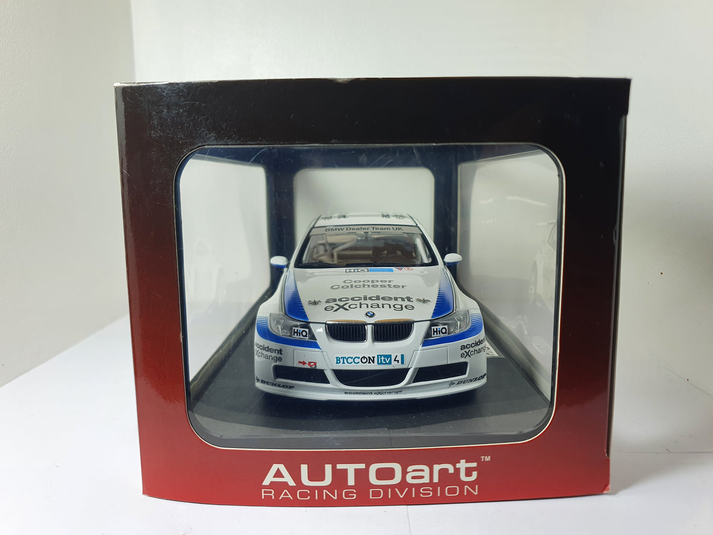 1:18 BMW 320si ~ AUTOart ~ BTCC 2008 #7 Jackson