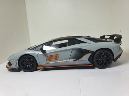 1:18 Lamborghini Aventador SVJ 63 ~ Gray