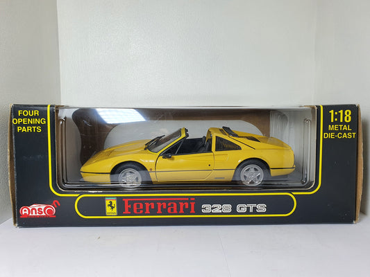 1:18 Ferrari 328 GTS ~ Anson ~ Yellow