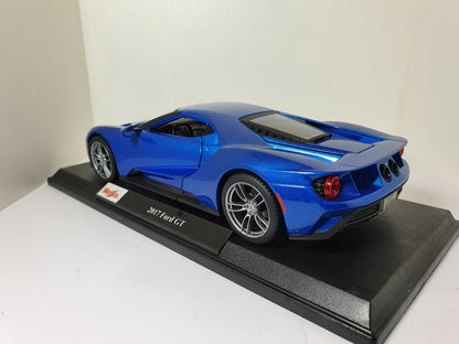 1:18 2017 Ford GT ~ Maisto ~ Metallic Blue