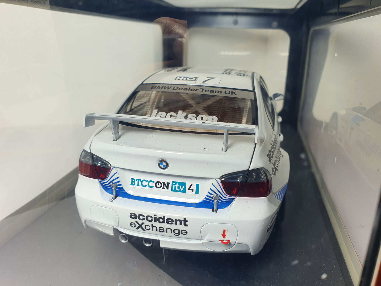 1:18 BMW 320si ~ AUTOart ~ BTCC 2008 #7 Jackson