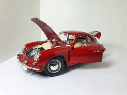 1:18 Porsche 356B Coupe ~ Bburago ~ Dark Red