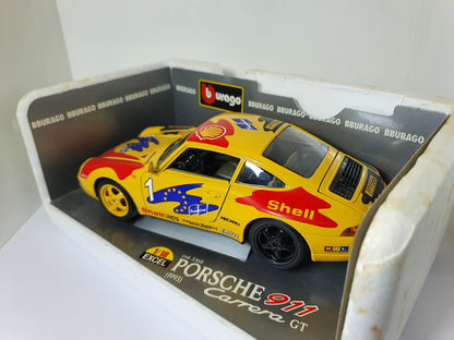 1:18 Porsche 911 993 Cup ~ Bburago ~ Yellow