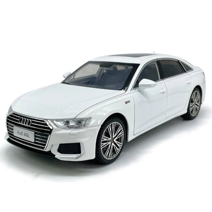 1:18 Audi A6L S-Line C8 Style Diecast ~ White