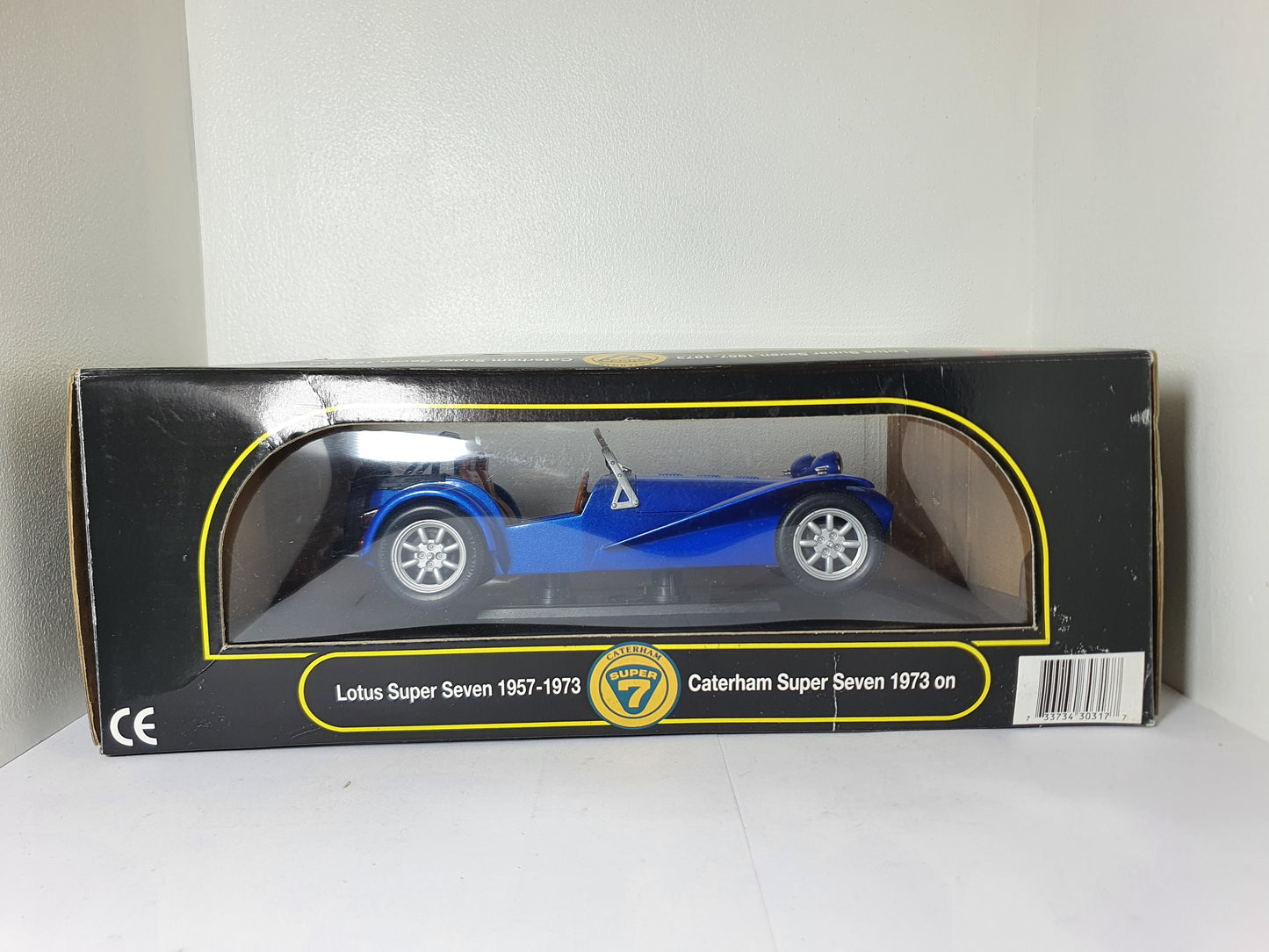 1:18 Caterham Super 7 ~ Anson ~ Blue