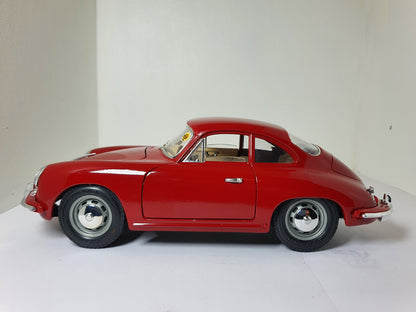 1:18 Porsche 356B Coupe ~ Bburago ~ Dark Red