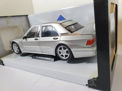 1:18 Mercedes-Benz 190E Evolution 2 ~ Solido ~ Silver