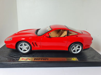 1:18 Ferrari 550 Maranello ~ Maisto ~ Red