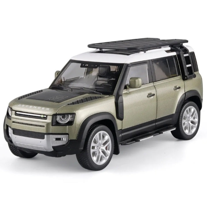 1:18 Land Rover Defender 110 L663 Style Diecast ~ Green