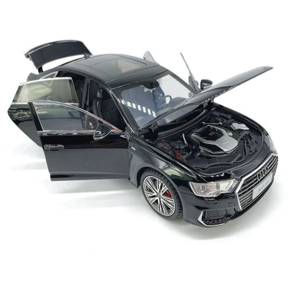 1:18 Audi A6L S-Line C8 Style Diecast ~ Black