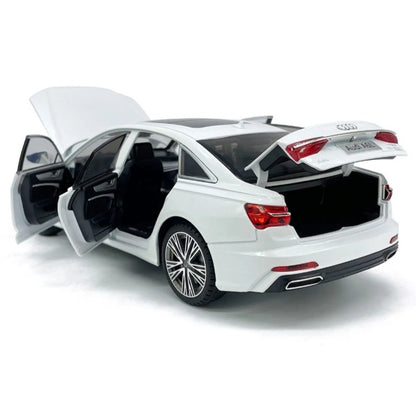 1:18 Audi A6L S-Line C8 Style Diecast ~ White