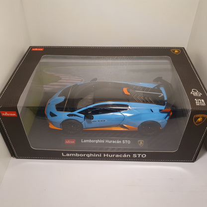 1:18 Lamborghini Huracan STO ~ Rastar ~ Blue