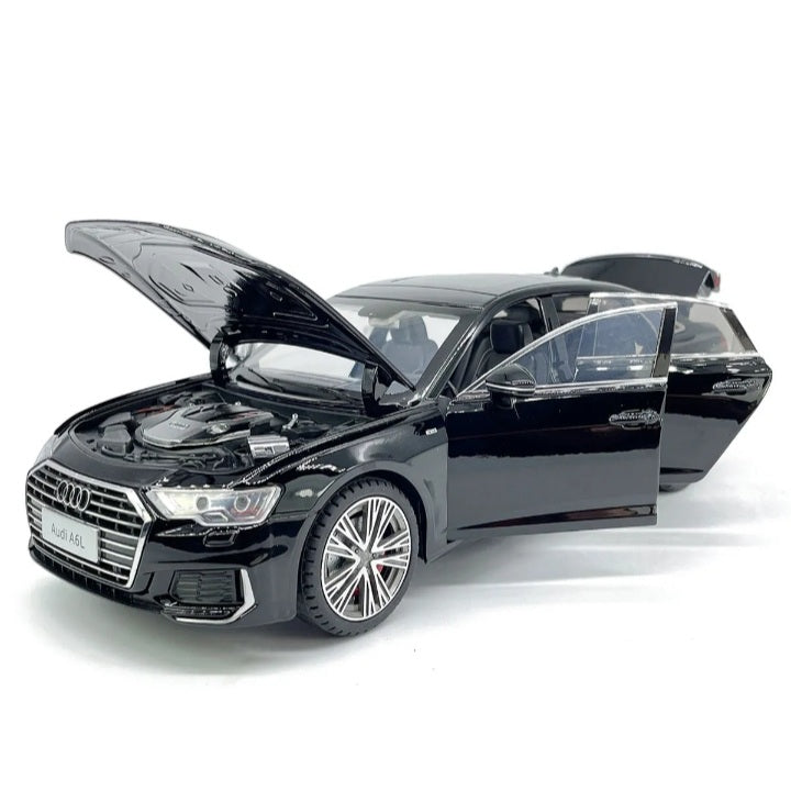 1:18 Audi A6L S-Line C8 Style Diecast ~ Black