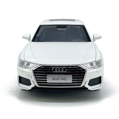 1:18 Audi A6L S-Line C8 Style Diecast ~ White