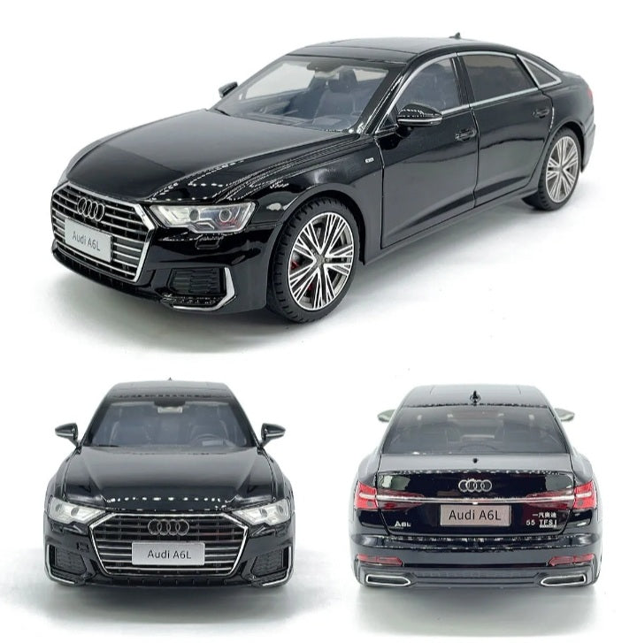 1:18 Audi A6L S-Line C8 Style Diecast ~ Black