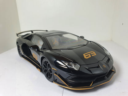 1:18 Lamborghini Aventador SVJ 63 ~ Black