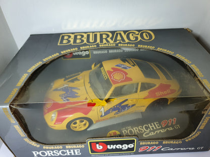 1:18 Porsche 911 993 Cup ~ Bburago ~ Yellow