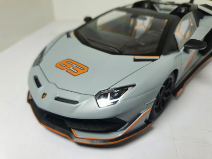 1:18 Lamborghini Aventador SVJ 63 ~ Gray