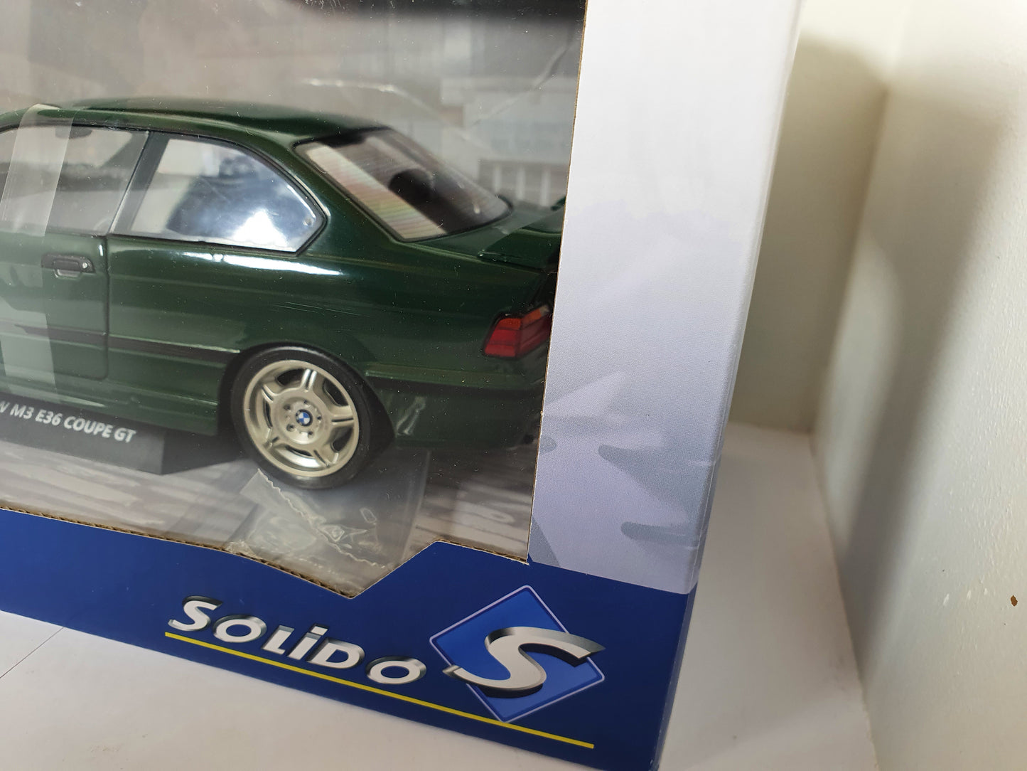 1:18 BMW M3 GT E36 ~ Solido ~ British Racing Green