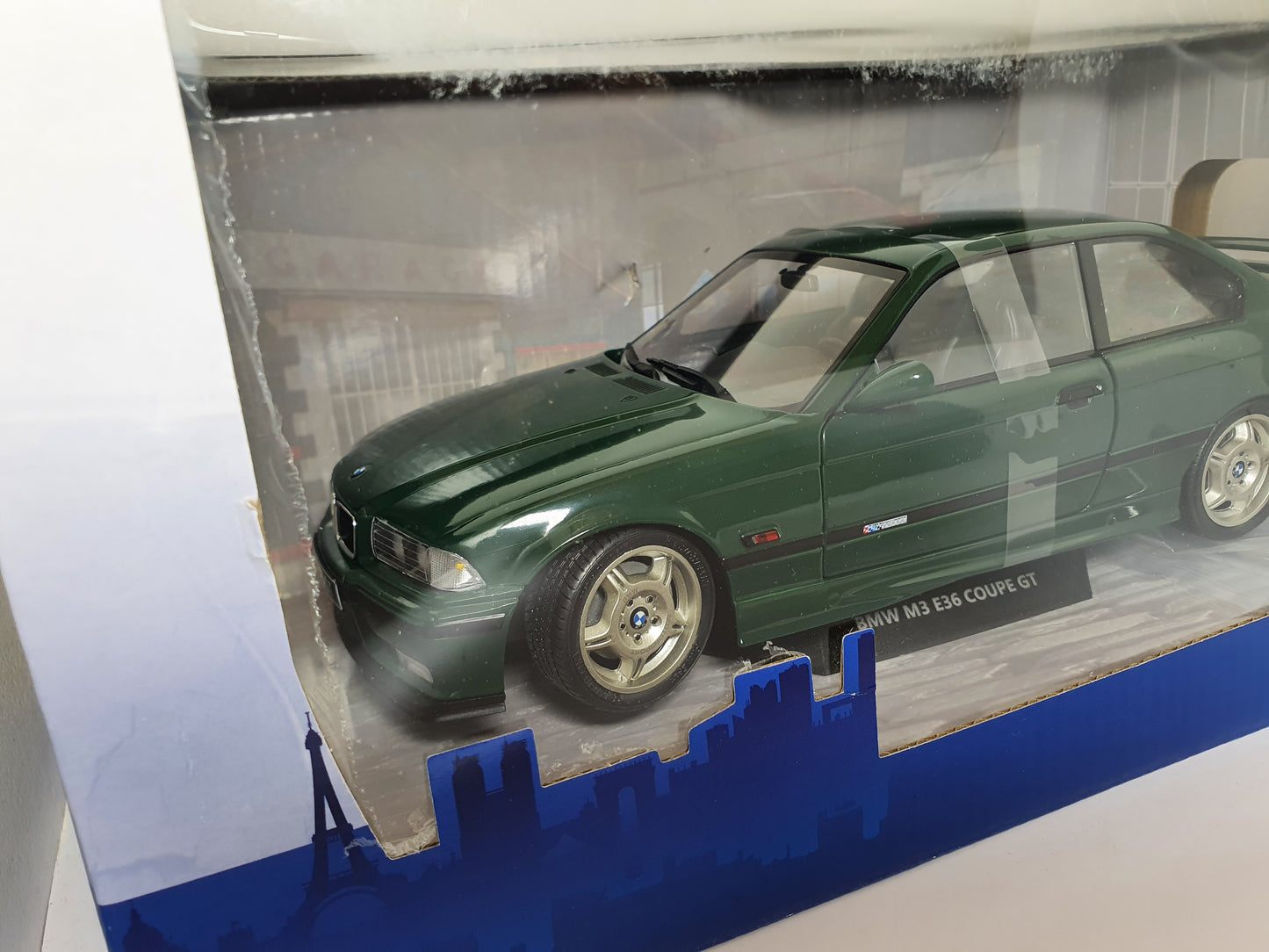 1:18 BMW M3 GT E36 ~ Solido ~ British Racing Green