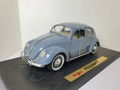 1:18 Volkswagen Beetle Export Saloon ~ Maisto ~ Grey