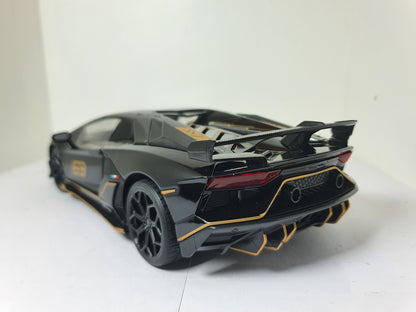 1:18 Lamborghini Aventador SVJ 63 ~ Black