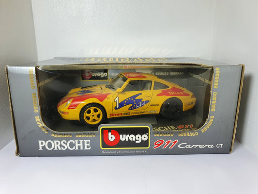 1:18 Porsche 911 993 Cup ~ Bburago ~ Yellow