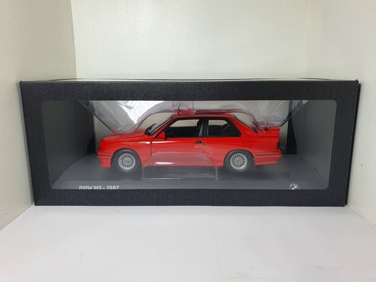 1:18 BMW M3 E30 Dealer Edition ~ Minichamps ~ Red