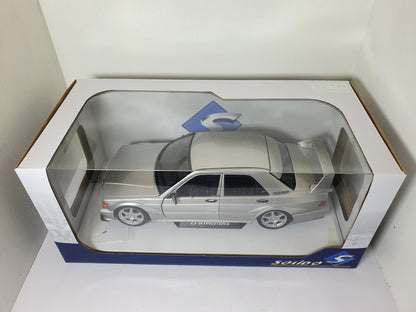 1:18 Mercedes-Benz 190E Evolution 2 ~ Solido ~ Silver