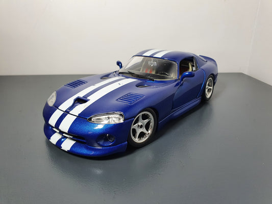 1:18 Dodge Viper GTS-R ~ Bburago ~ Metallic Blue