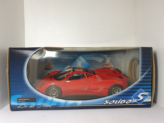 1:18 Pagani Zonda C12 ~ Solido ~ Red