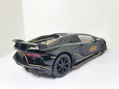 1:18 Lamborghini Aventador SVJ 63 ~ Black