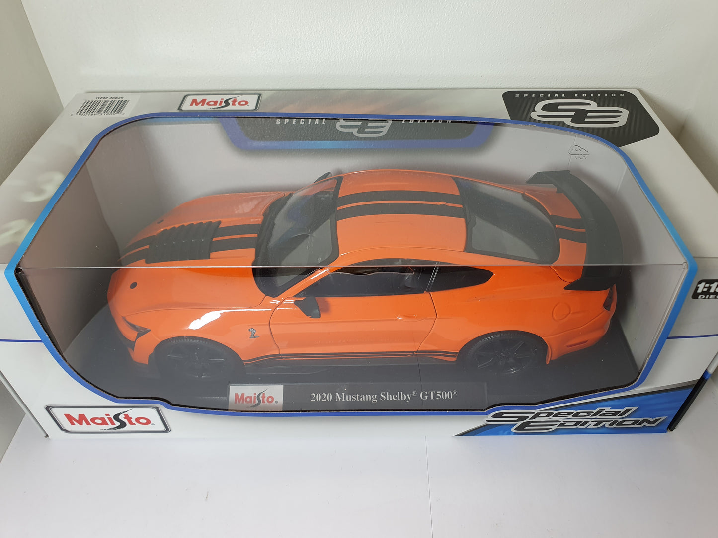 1:18 Ford Mustang Shelby GT500 ~ Maisto ~ Orange